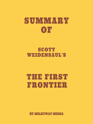 cover image of Summary of Scott Weidensaul's the First Frontier